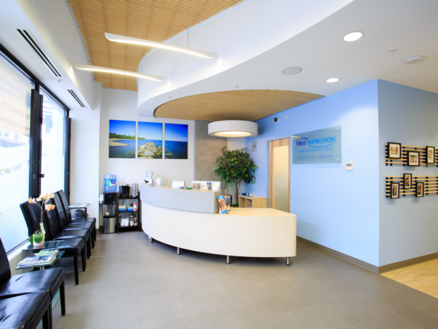 First Impression Orthodontics Burnaby Reception 1