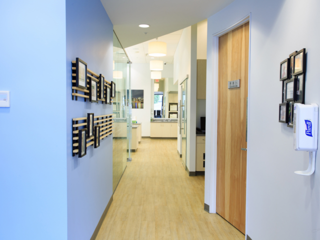 First Impression Orthodontics Burnaby Hallway